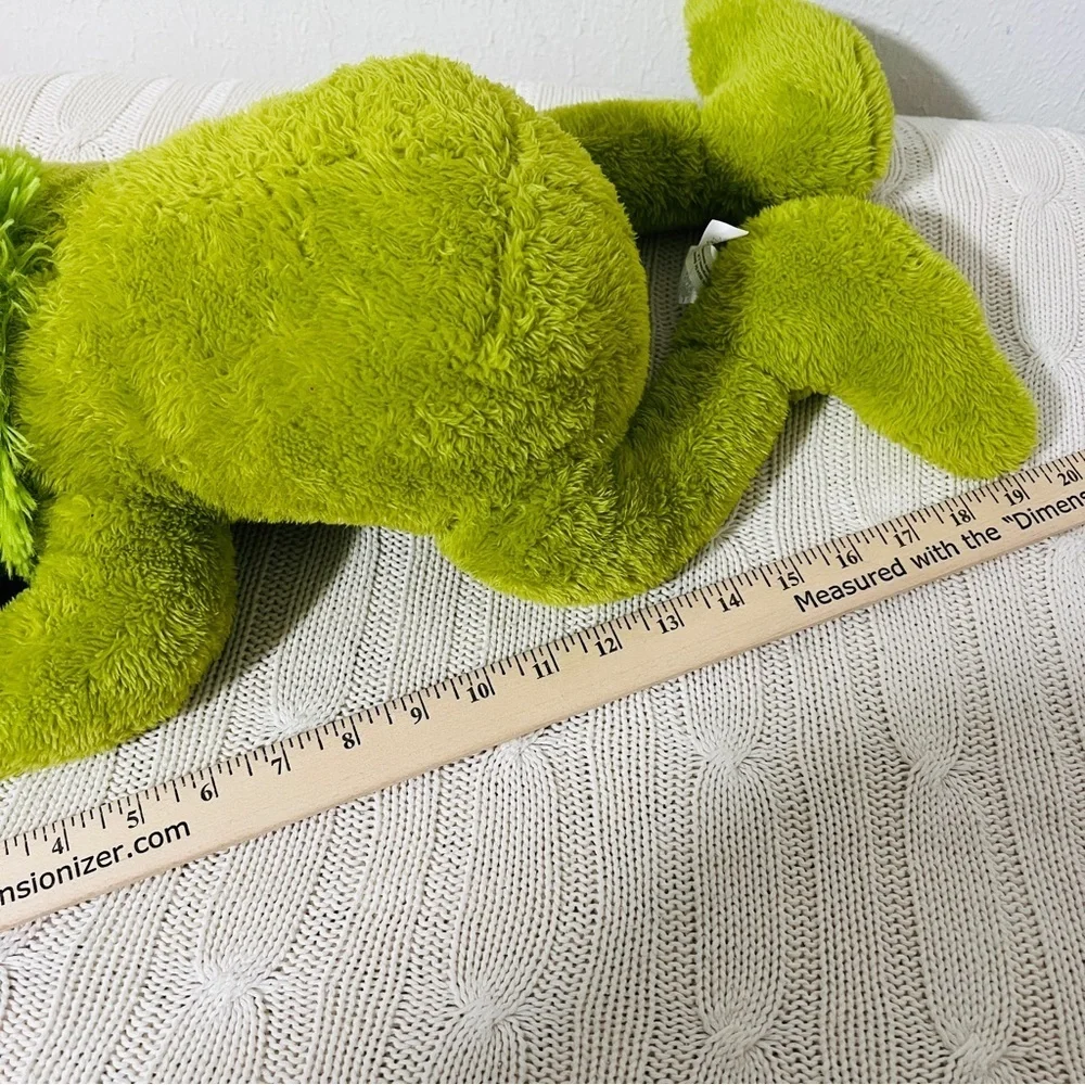 The Grinch Holiday Floppy Plush Pillow with Red Santa Hat How the Grinch Stole